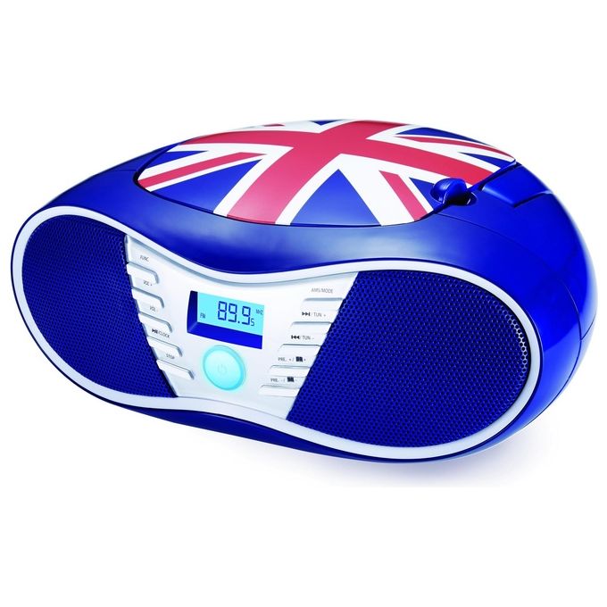 Big Ben Lettore Radio Cd Uk Flag