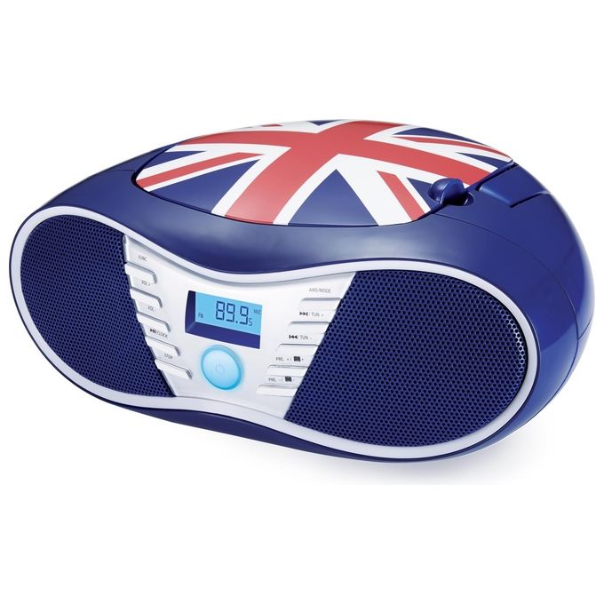 Big Ben Lettore Radio Cd Uk Flag