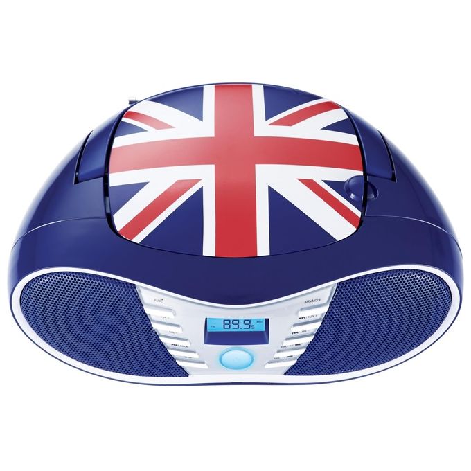 Big Ben Lettore Radio Cd Uk Flag