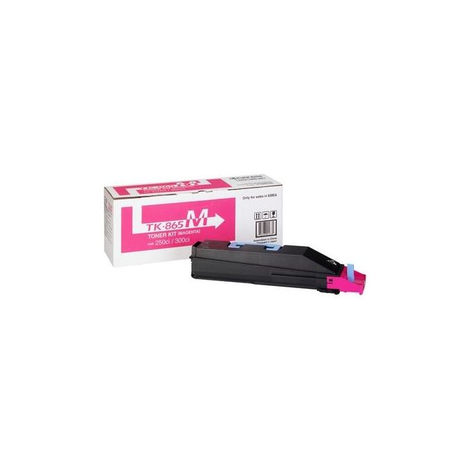 Kyocera Mita Toner Magenta Tk865m Taskalfa 250ci