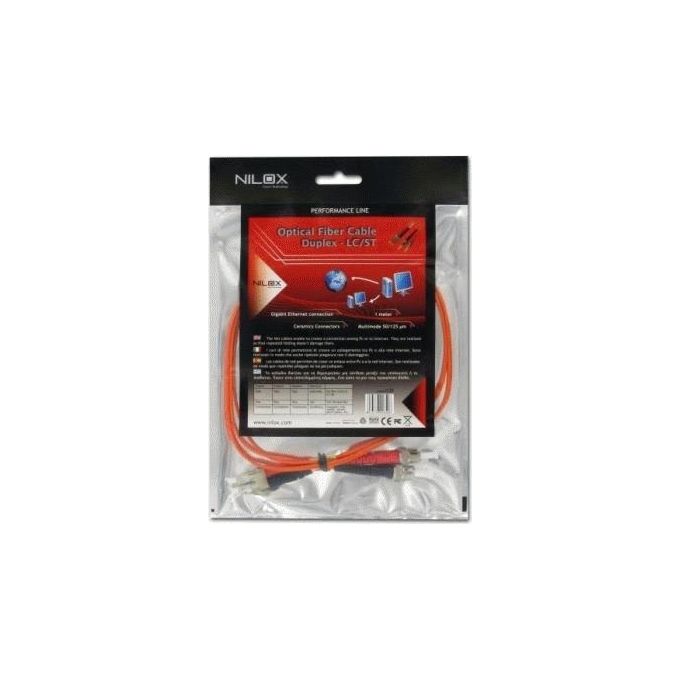 Nilox Cavo Fibra Ottica 5mt Lc St