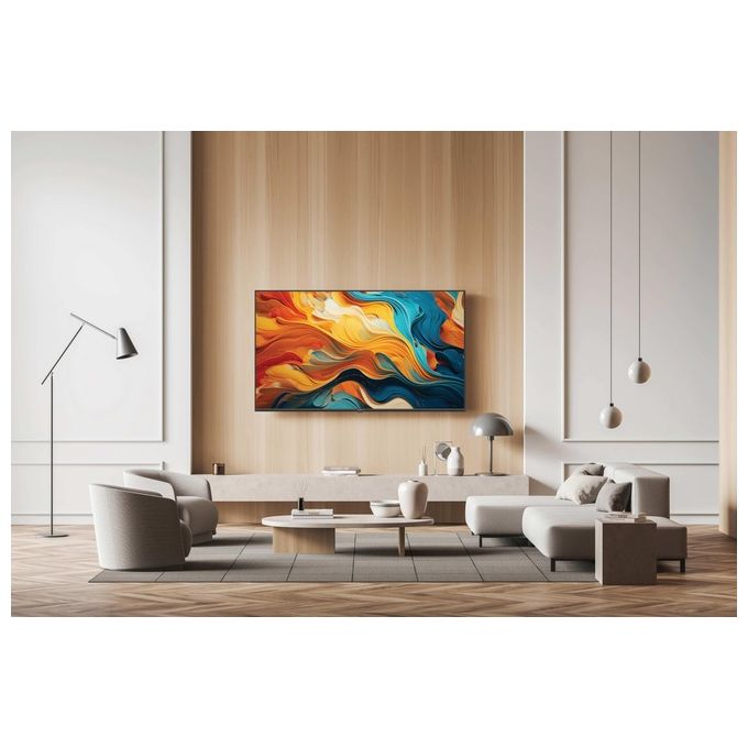 Haier, Smart TV LED 55'', 4K Ultra HD, Wi-Fi, Nero, H55K85FUX