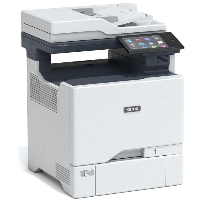 Xerox C625V_DN VersaLink C625 Stampante Multifunzione Laser a Colori A4 50 ppm Duplex Automatico con Touchscreen 7 pollici Wi-Fi Opzionale Ethernet Gigabit NFC colore Nero
