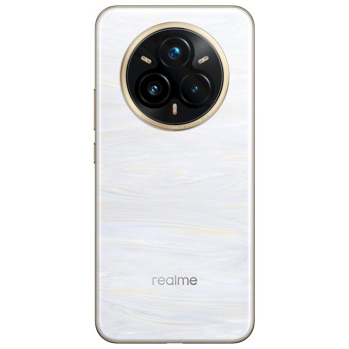 Realme 631011004926 14 Pro+ 5G Smartphone OLED 6.83'' 120Hz 12 GB 512 GB 6000 mAh 80W Ricarica Rapida colore Bianco
