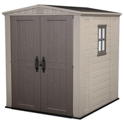 Keter Casetta da Giardino Factor 6X6 in Resina 178x195,5x208h Beige
