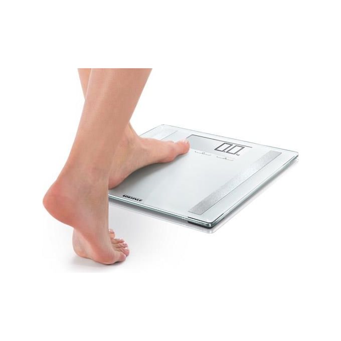 Soehnle Shape Sense Control 200 Bilancia Pesapersone Elettronica Quadrato Bianco