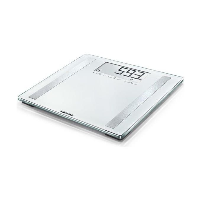 Soehnle Shape Sense Control 200 Bilancia Pesapersone Elettronica Quadrato Bianco