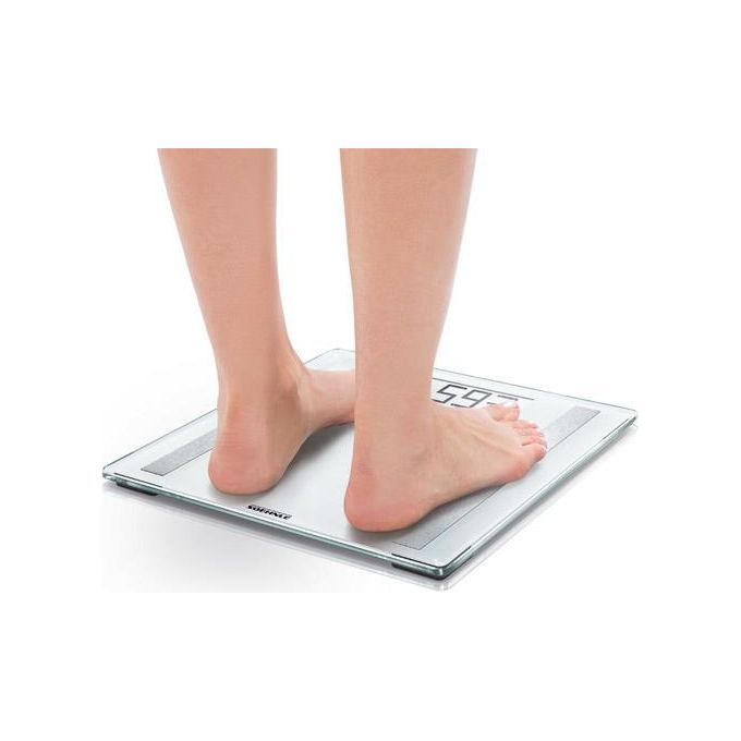Soehnle Shape Sense Control 200 Bilancia Pesapersone Elettronica Quadrato Bianco
