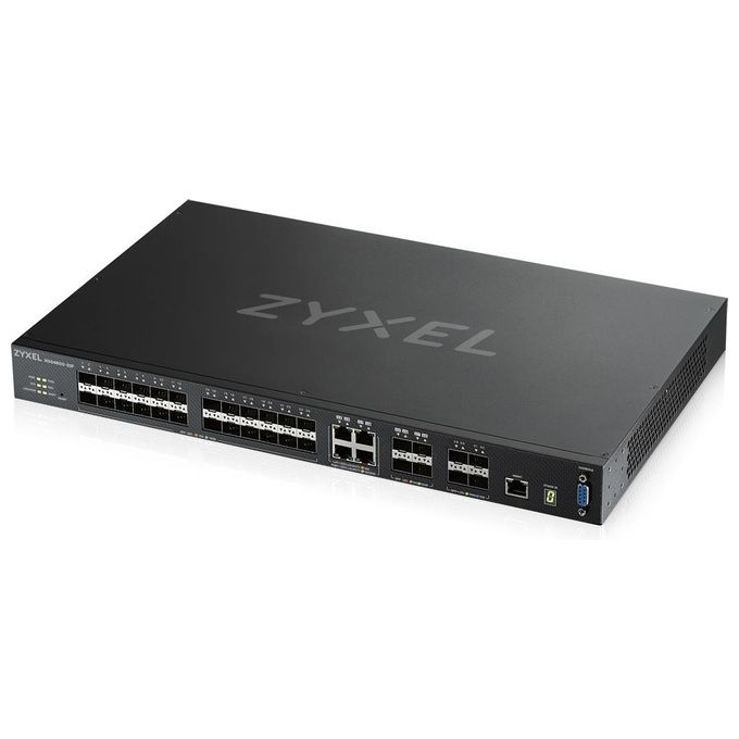 Zyxel Switch 24 Porte Lan Gigabit Sfp + 4 Porte Gigabit Dual+4 Porte 10G Sfp+ Managed L3 Rack