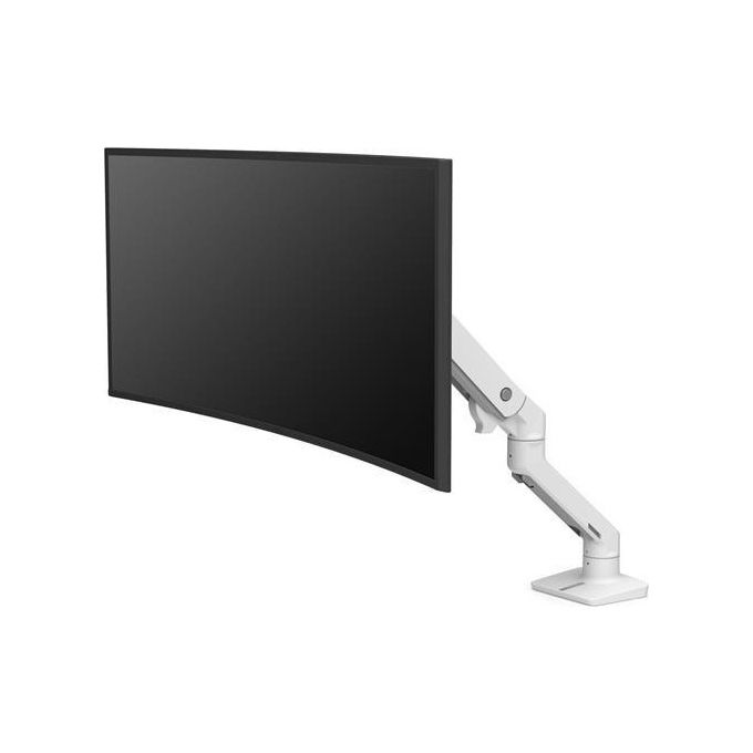 Ergotron HX Desk Monitor Arm KIT_ Montaggio su Tavolo per Monitor fino a 42'' Bianco