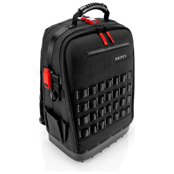 Knipex 00 21 50 LE Modular X18 Zaino Portautensili 18 l 37 tasche portata 15 Kg sistema MOLLE FIDLOCK colore Nero