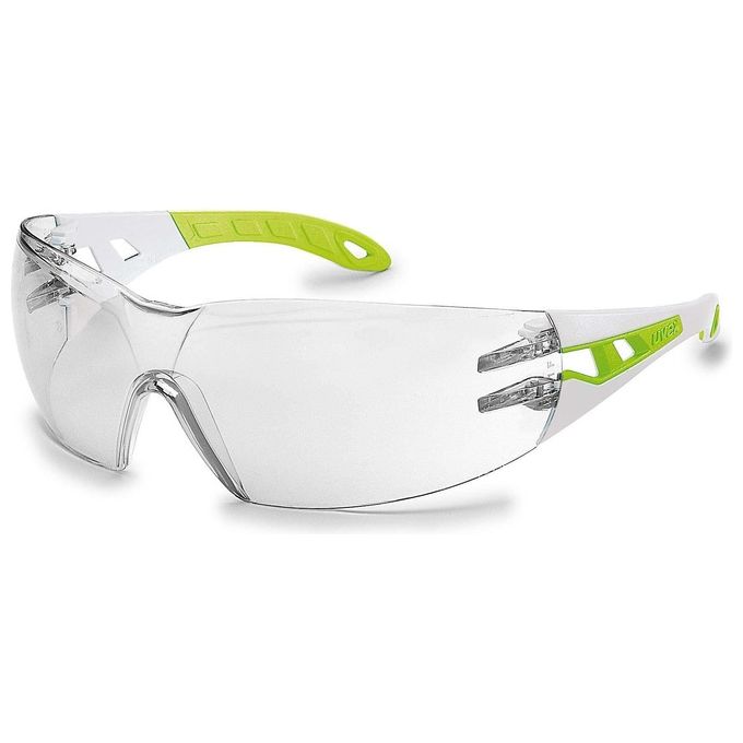 Uvex Occhiali con Astine Pheos S Bianco-Cerde