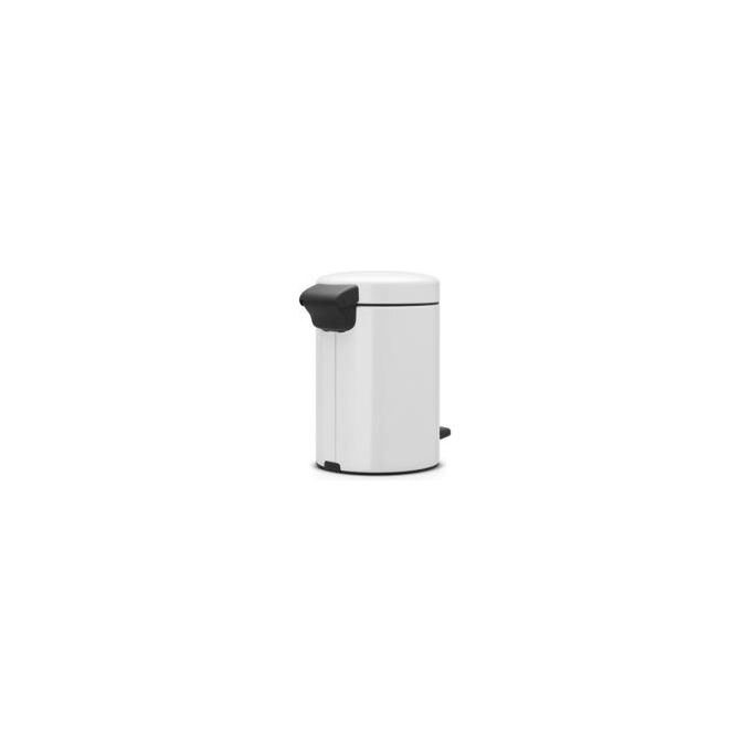 Brabantia Pedal Bin Newicon Pattumiera a Pedale 3 Litri Bianco