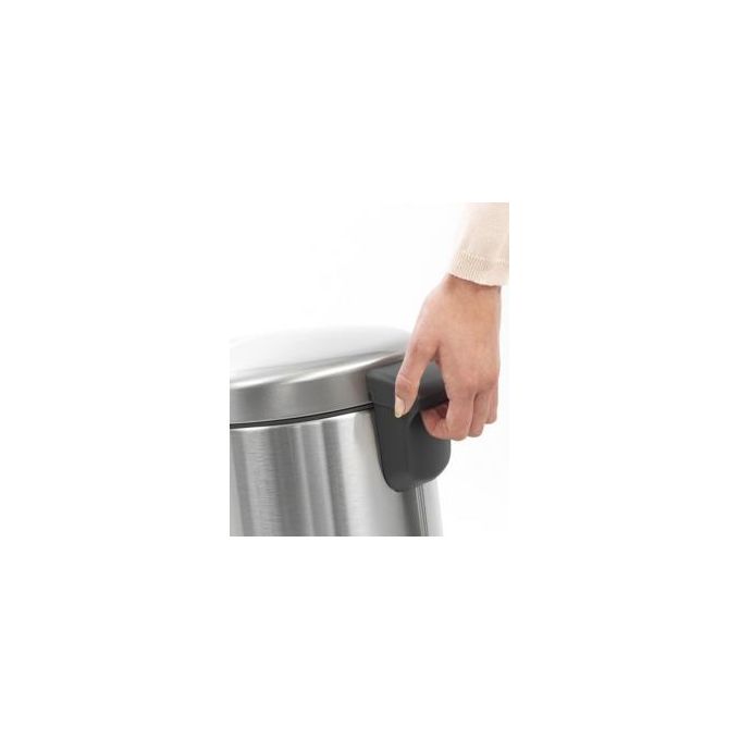 Brabantia Pedal Bin Newicon Pattumiera a Pedale 12 Litri Inox Satinato FPP