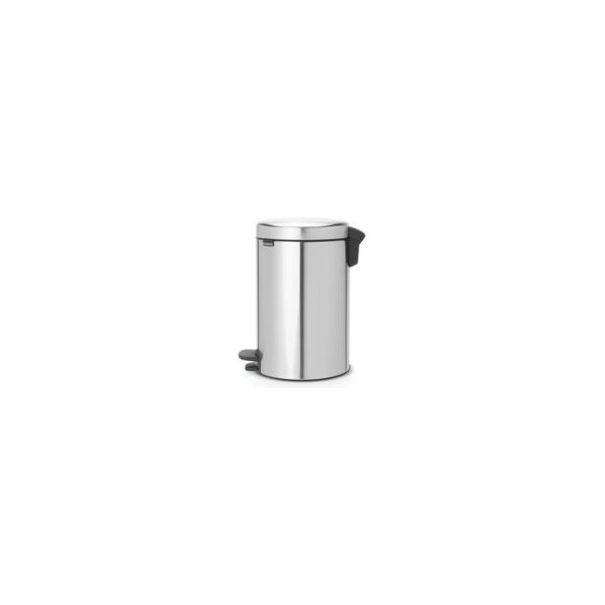 Brabantia Pedal Bin Newicon Pattumiera a Pedale 12 Litri Inox Satinato FPP