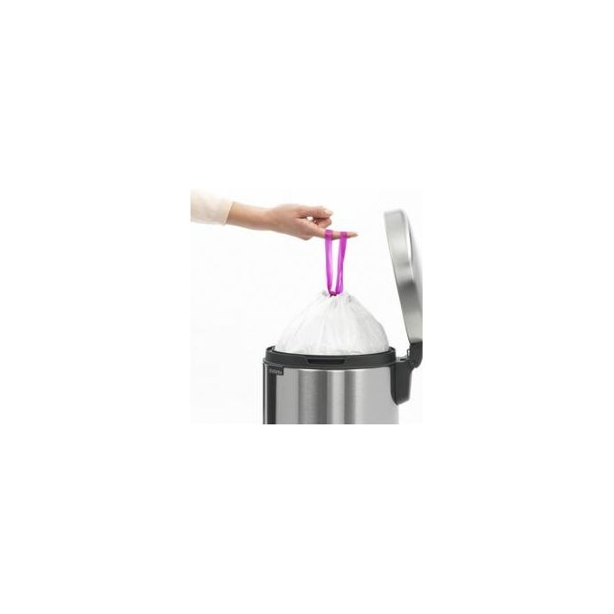 Brabantia Pedal Bin Newicon Pattumiera a Pedale 12 Litri Inox Satinato FPP