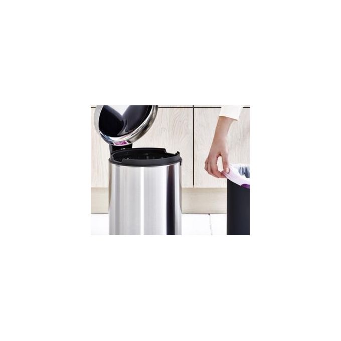 Brabantia Pedal Bin Newicon Pattumiera a Pedale 12 Litri Inox Satinato FPP