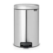 Brabantia Pedal Bin Newicon Pattumiera a Pedale 12 Litri Inox Satinato FPP
