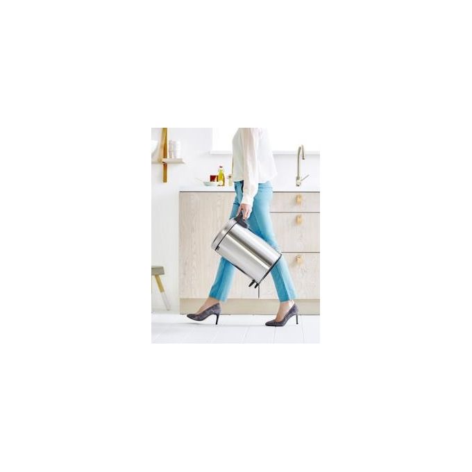 Brabantia Pedal Bin Newicon Pattumiera a Pedale 12 Litri Inox Satinato FPP