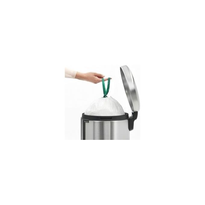 Brabantia Pedal Bin Newicon Pattumiera a Pedale 30 Litri Inox Satinato FPP