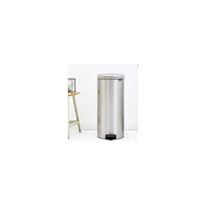 Brabantia Pedal Bin Newicon Pattumiera a Pedale 30 Litri Inox Satinato FPP