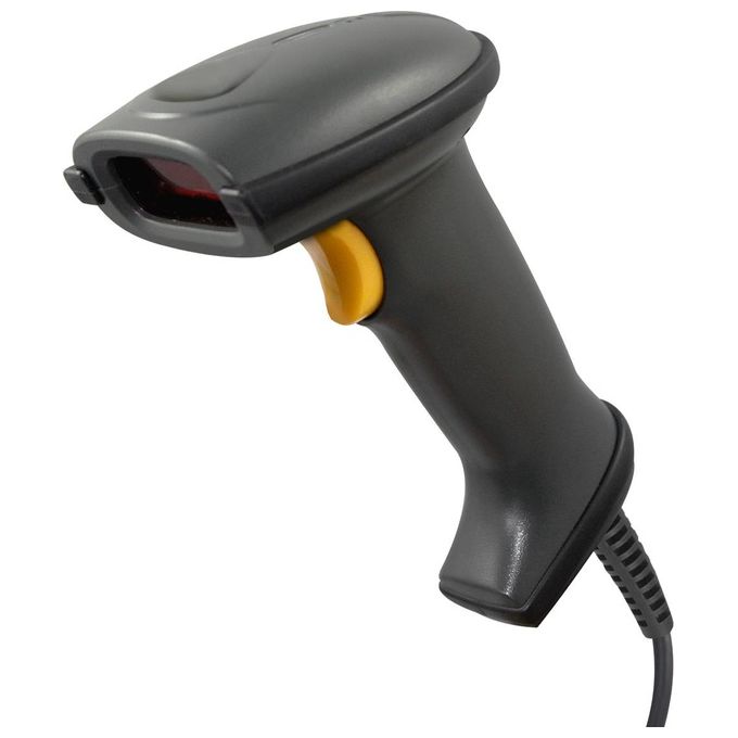 Atlantis Land A08-LS160 ScanBar Lettore Barcode Laser 1D Cablato USB IP54 300 scan-sec colore Nero