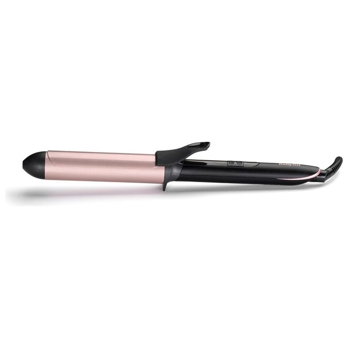 BaByliss C452E 32mm Curling Tong Ferro per ricci 6 regolazioni temperatura 160 210 °C cavo 2,5 m colore Nero Rosa