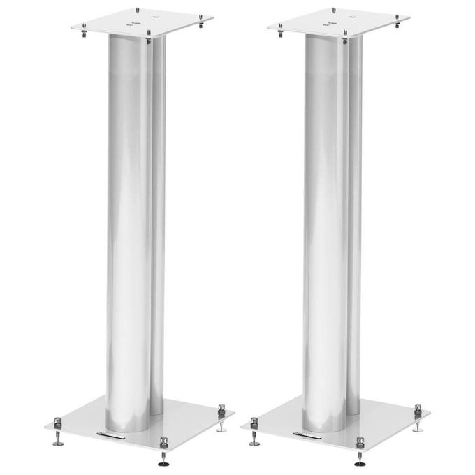Norstone Stylum 3 Stand per Diffusori, 80 cm, Bianco