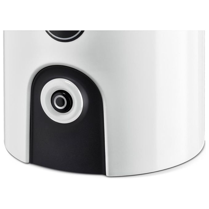 Lavazza Montalatte Milk Up Potenza 500 W con Pulsante Multifunzione Colore Bianco per Montare Latte e Preparare Bevande Calde