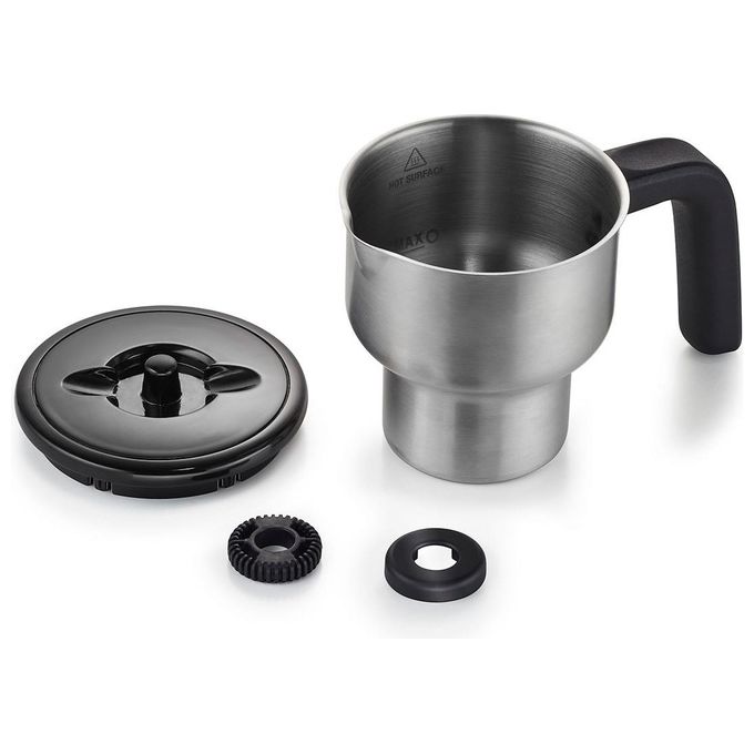 Lavazza Montalatte Milk Up Potenza 500 W con Pulsante Multifunzione Colore Bianco per Montare Latte e Preparare Bevande Calde