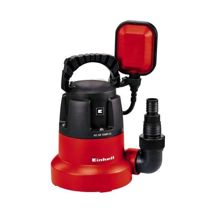 Einhell Elettropompa Acqua Chiare 350W Gc-Sp3580Ll per Giardino con Potenza 8000 l-h e Cavo Elettrico di 10 Metri