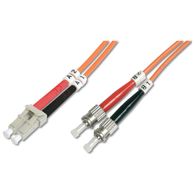 Digitus cavo fibra ottica lc a st multimode duplex 50-125 mt.1(al-5lcst-01i)