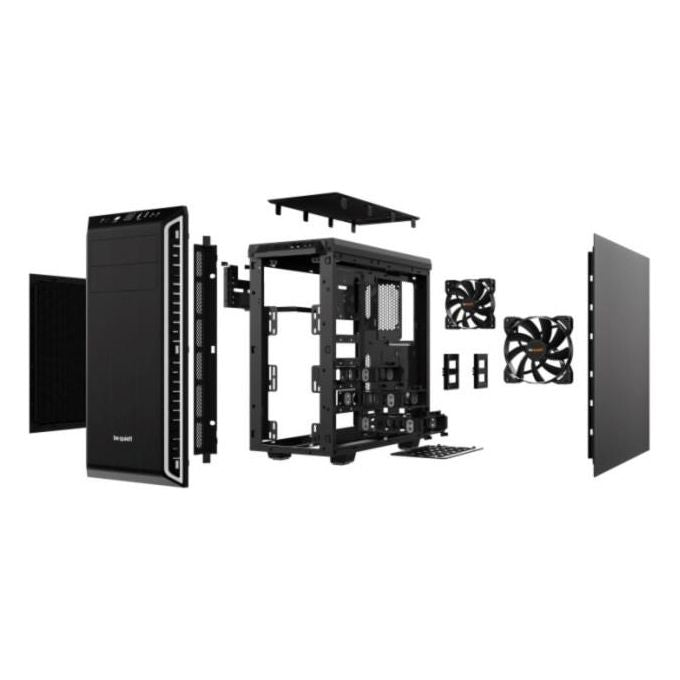 Be Quiet! Pure Base 600 Case Atx 7 Hdd Slot 2xUsb 3.0 1xAudio Silver