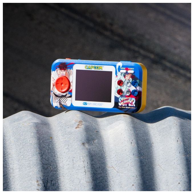 MY ARCADE DGUNL-4187 Pocket Player PRO Super Street Fighter II colore Nero