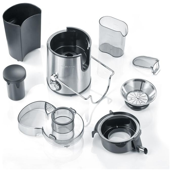 Severin ES 3566 Centrifuga Professionale Inox, BPA Free, Motore Silenzioso