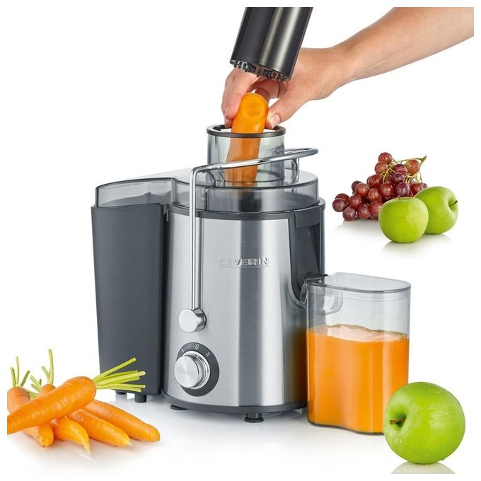 Severin ES 3566 Centrifuga Professionale Inox, BPA Free, Motore Silenzioso