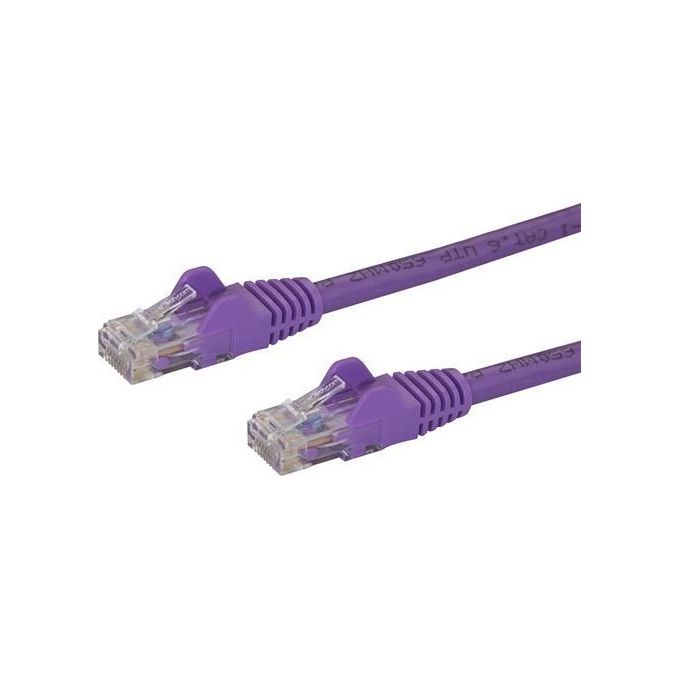StarTech N6PATC5MPL Cavo Patch Cat6 UTP Ethernet Gigabit RJ45 Antigroviglio 5m colore Viola