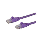 StarTech.com 2m Cat6 Purple Snagless Gigabit Ethernet Rj45 cavo maschio maschio