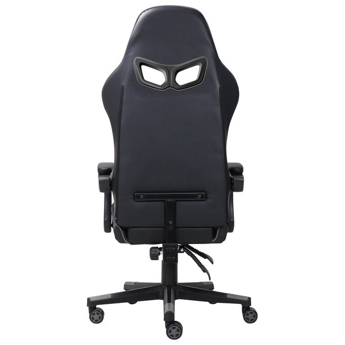 DEADWAVE DWGT00072 Skull Chair Sedia Gaming Ergonomica Semipelle Braccioli Imbottiti Reclinabile 135° 150 Kg colore Nero Verde