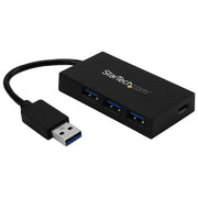 StarTech.com HB30A3A1CFB Hub USB 3.2 Gen 1 a 4 Porte con 1 USB-C e 3 USB-A 5000 Mbit-s Alimentato da Bus USB colore Nero