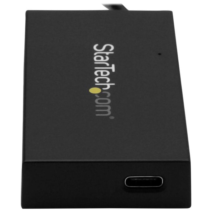 StarTech.com HB30A3A1CFB Hub USB 3.2 Gen 1 a 4 Porte con 1 USB-C e 3 USB-A 5000 Mbit-s Alimentato da Bus USB colore Nero
