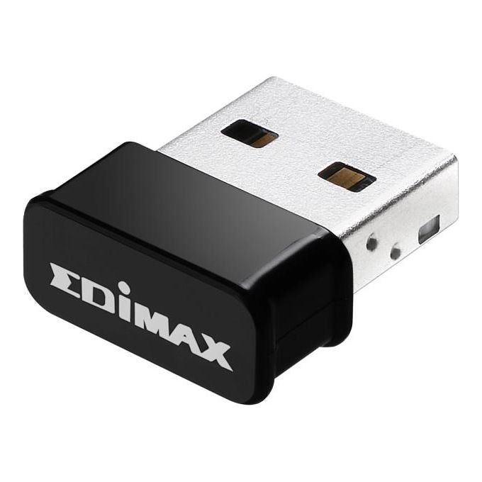 Edimax EW-7822ULC Adattatore WiFi USB Dual Band AC1200 MU-MIMO 1200 Mbps 2.4 GHz 5 GHz colore Nero