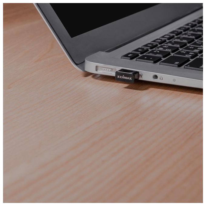 Edimax EW-7822ULC Adattatore WiFi USB Dual Band AC1200 MU-MIMO 1200 Mbps 2.4 GHz 5 GHz colore Nero