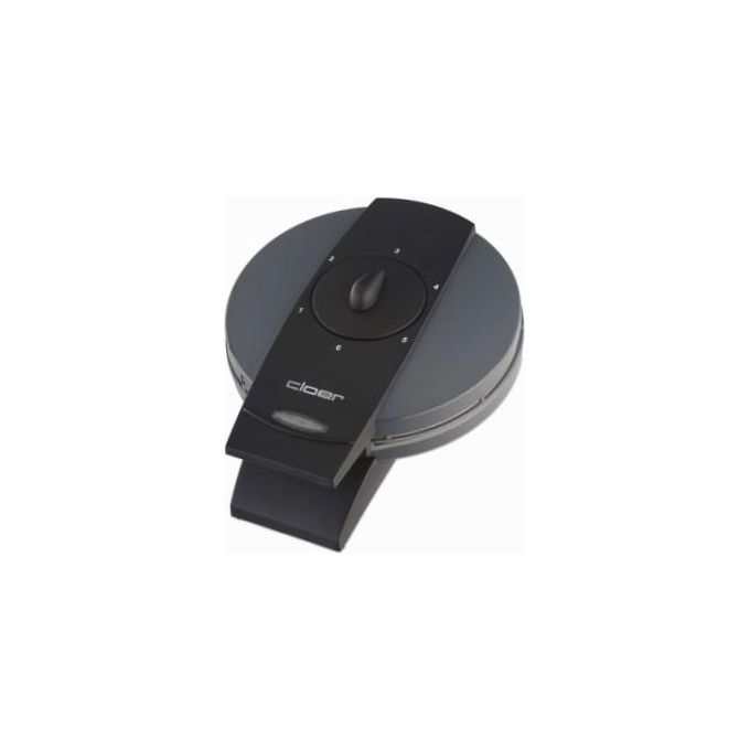 Cloer 1625 Macchina per Waffle a Cuore 930 W piastra antiaderente doratura regolabile colore Grigio