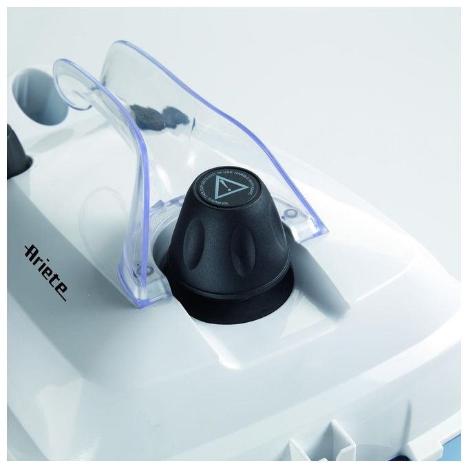 Ariete Vapor Deluxe Lavapavimenti a Vapore cilindrico 1.6L 1500W Blu, Bianco