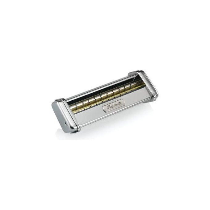 Marcato 8000011000121 Atlas 150 Accessorio per Macchina per la Pasta Reginette 12 mm con Taglio Zigzag in Acciaio Cromato e Alluminio Anodizzato colore Cromo