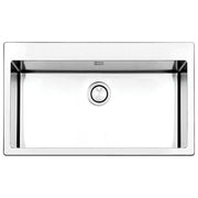 Apell LNP77FBC Serie Linear Plus Lavello Acciaio Spazzolato da Incasso Flat 1 vasca 77x51cm