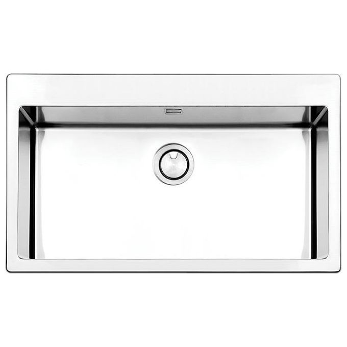 Apell LNP77FBC Serie Linear Plus Lavello Acciaio Spazzolato da Incasso Flat 1 vasca 77x51cm