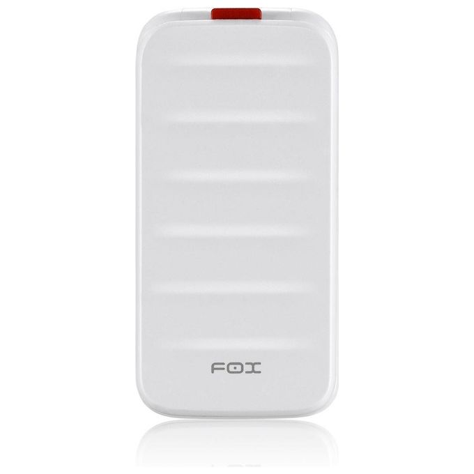 Brondi Fox Flip Attivo 1,77'' Fotocamera Dual Sim Radio fm Bianco