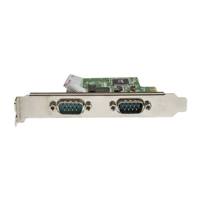 Startech - Comp. Cards and Adattatores 2-port pci Express Serial card W-16c1050 Uart-rs232 Serial card